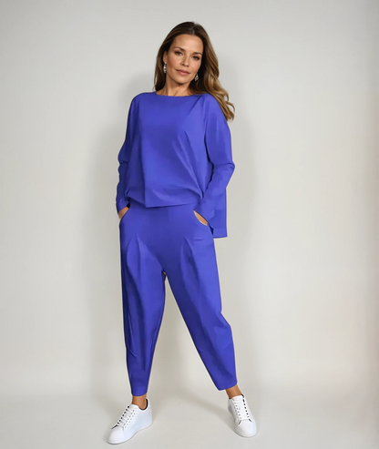 CARAMIA - COMFORTABLE TWO PIECE SOFT FABRIC SET