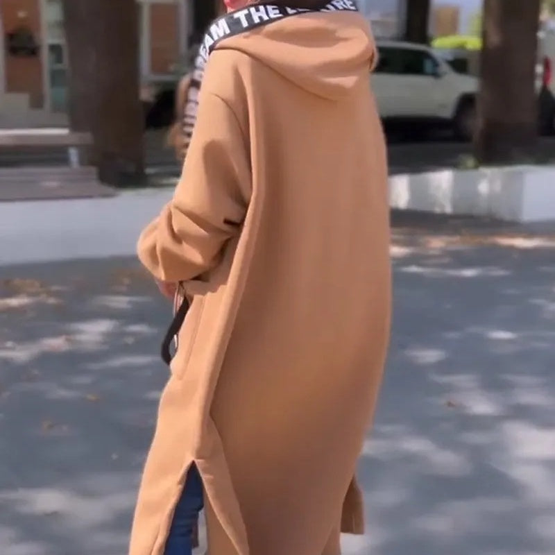 CLAUDETTE - URBAN HORIZON HOODED TUNIC