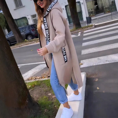 CLAUDETTE - URBAN HORIZON HOODED TUNIC