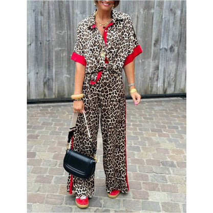 LILI - LUXURY LEOPARD OUTFIT SET