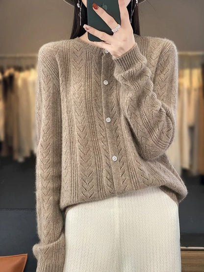 Alex | Soft Wool Cardigan