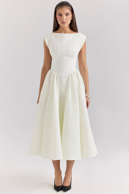 FRANCHESCA - GLAM BACKLESS DESIGN DRESS