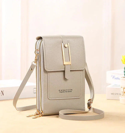 Afton - Touch Screen Cell Phone Shoulder Bag