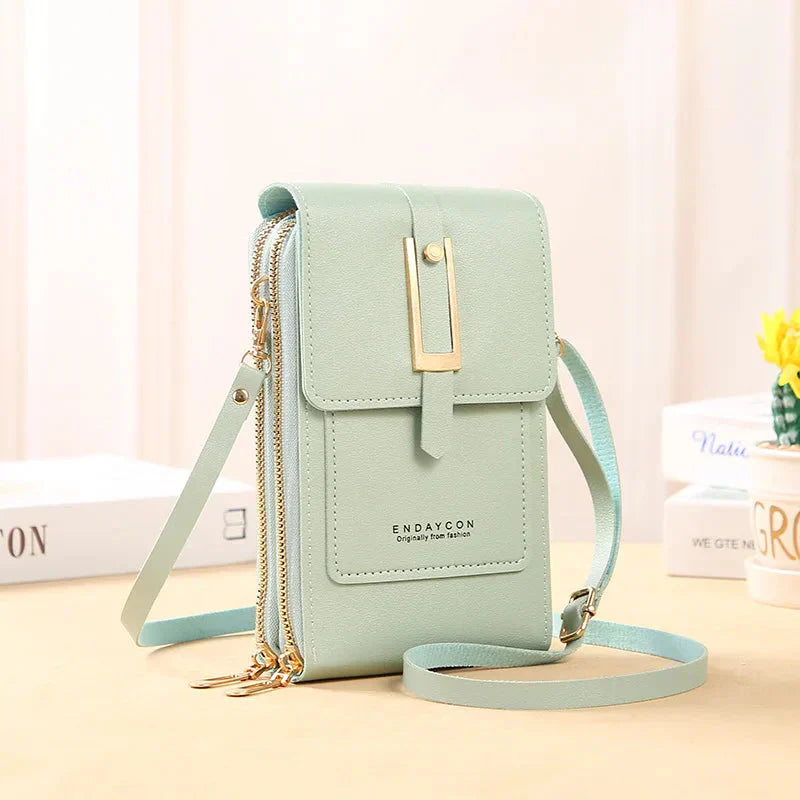 Afton - Touch Screen Cell Phone Shoulder Bag