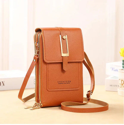 Afton - Touch Screen Cell Phone Shoulder Bag