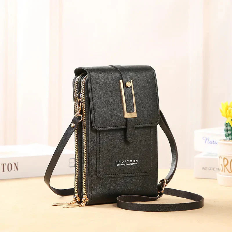 Afton - Touch Screen Cell Phone Shoulder Bag
