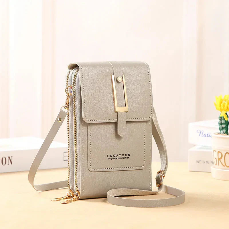 Afton - Touch Screen Cell Phone Shoulder Bag